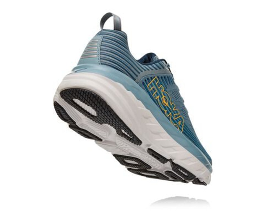 Chaussure Running Hoka One One Bondi 6 Homme - Bleu - SWR-261457